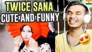 TWICE Sana - Funny & Cute Moments  Indian Reaction