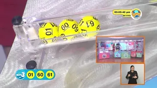 Sorteo LOTO 3:00 p.m. 31 de mayo del 2021