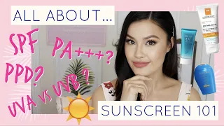 Sunscreen Abbreviations 101: SPF, UVA, UVB, PA +, and PPD Explained | Skincare Shorts