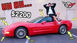 First Drive In The $2200 C5 Auction Corvette! Issues Found!! (Part 2)