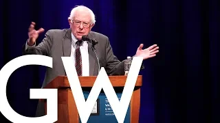 Bernie Sanders Returns to GW