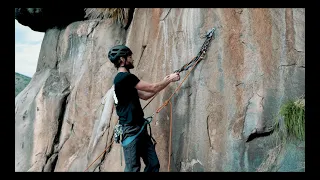 How to clean a top rope anchor via lowering off rappel rings