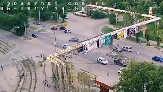 ДТП (авария г. Волжский) ул. Карбышева ул. Академика Королева 13-06-2017 18-58