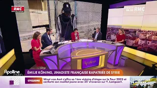 Emilie König fait partie des 16 mères rapatriées de Syrie hier par la France