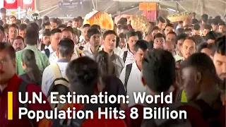 U.N. Estimates World Population Has Hit 8 Billion | TaiwanPlus News