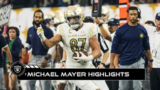 Raiders Select TE Michael Mayer | Highlights | 2023 NFL Draft