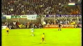 1987 September 30 Borussia Dortmund West Germany 2 Celtic Glasgow Scotland 0 UEFA Cup