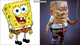 Spongebob Squarepants Characters In Real Life