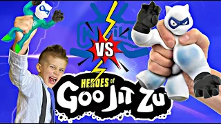 НОВЫЙ ГУДЖИТСУ: ОРИГИНАЛ VS ПОДДЕЛКА ? / Heroes of Goo Jit Zu// KiFill boys