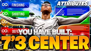 NEW *OVERPOWERED* "5-WAY 7'3 CENTER" BUILD NBA 2K24 NEXT GEN! BEST PAINT BEAST & BIG MAN BUILD 2K24!