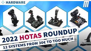 2022 HOTAS ROUNDUP! (12 Systems, Sticks & Combinations)