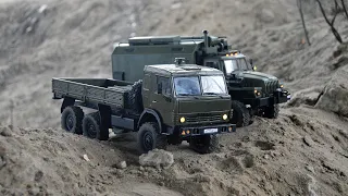 WPL B36 "Урал 4320" и КамАЗ на базе WPL. Модели на заказ!