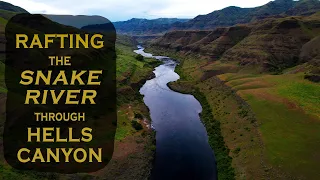 Rafting the Snake River through Hells Canyon