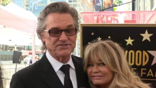 Goldie Hawn & Kurt Russell get Star on Hollywood Walk of Fame Interviews