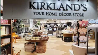KIRKLAND'S HOME DECOR + FURNITURE SHOP WITH ME