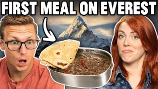 Recreating The First Meal On Mount Everest