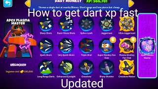 how to get dart xp fast (updated)