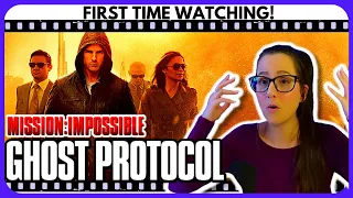 *GHOST PROTOCOL* is so good!! MOVIE REACTION FIRST TIME WATCHING Mission Impossible!