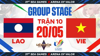 LÀO VS VIỆT NAM - VÒNG BẢNG SEA GAMES 31 - LIÊN QUÂN MOBILE | NGÀY 20/05