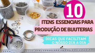 DICAS DE MATERIAIS PARA FABRICAÇÃO DE BIJUTERIAS - Finalize suas BIJUS com praticidade e agilidade