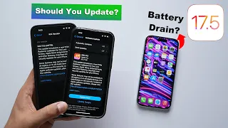 iOS 17.5 Released 🔥 - What's New? Features, Battery Life (HINDI)