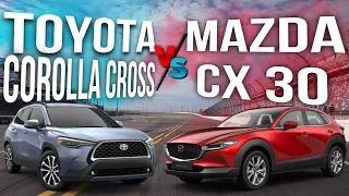 ¿Cuál deberías Comprar? | Mazda CX 30 VS Toyota Corolla Cross  2024