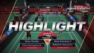 Rinov Rivaldy/Pitha Haningtyas M (PELATNAS PBSI) VS Reza D/Bellaetrix Manuputty (Jaya Raya Jakarta)
