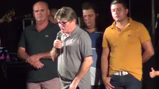 Ex Prefeito Eldim e Prefeito Artur _ no Show de Mato Grosso e Mathias em Pingo-d'Água MG