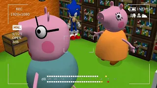 JJ and Mikey Сaught by Scary Peppa Pig family EXE and paw patrol Minecraft Maizen JJ and Mikey