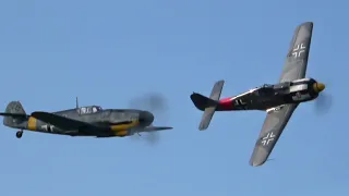 Messerschmitt Bf 109 vs. Focke-Wulf Fw 190 ~ Which was the better Fighter ?