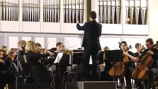 Отчётный концерт студентов специальностей Оркестровые струнные и духовые инструменты 11.05.2022