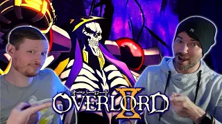 OVERLORD OPENINGS 1-4 (FIRST TIME REACTION)