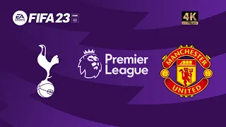 Manchester United vs Spurs | FIFA 23 PS5 Gameplay | Premier League [4K 60FPS]