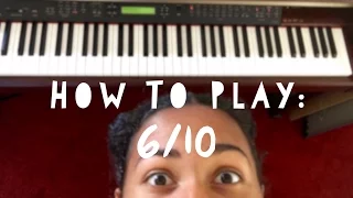 6/10 ~ Dodie Clark (PIANO TUTORIAL + KARAOKE)