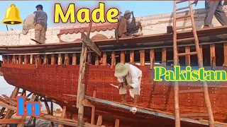 Wooden Launch Ship Manufacturing video | Wooden Model Ship Building Tutorial [ship wood making