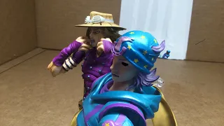 Fall off your horse [steel ball run jojo stop motion]