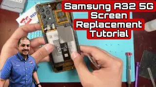 Samsung A32 5G Disassembly Cracked Screen Replacement Teardown LCD Model A326 2022