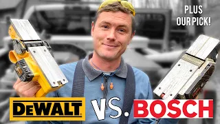 Wood Planer Battle | DEWALT D26676 vs Bosch PL1632