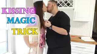 Amazing Magic KISSING Card Trick!  Kiss a girl with this Magic Trick!