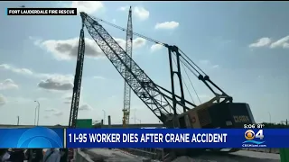 Crane Operator Dies After Accident on I-95