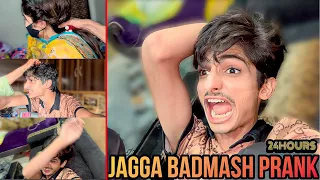 JAGGA BADMASH PRANK ON MOM & SISTER😂 || WITH PUNJABI TOUCH 😁 || #prank #funnyvideo #badmashi