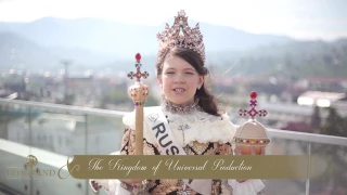 Little Miss Universe-2017 Greetings,Sabina Enakayeva,Russia