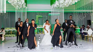 "Who's your guy" Best Wedding Reception Entrance Dance🔥🕺💃