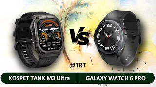 KOSPET TANK M3 Ultra VS Galaxy Watch 6 Classic || Global Comparison