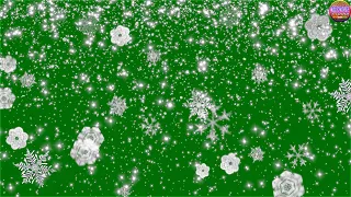 Christmas Snowfall Effect 2020 Green Screen Effects+Black Screen Overlays | #mvstudio | Chroma Key