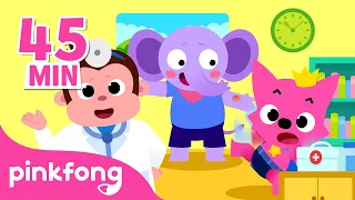 Stay Safe and Healthy with Pinkfong! | Good Habits | +Compilation | Pinkfong Songs for Children