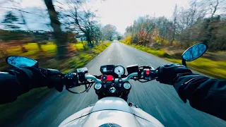 Lake ride- #POVmotorcycleride #4k #soloride #yamahafazer #fz8 #action4