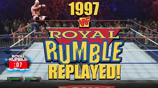 Replaying the 1997 Royal Rumble! Can Stone Cold Do It Again???