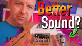 How to make ANY Guitar Sound Better - Glarry GTL Semi-Hollow Electric Guitar 🎸