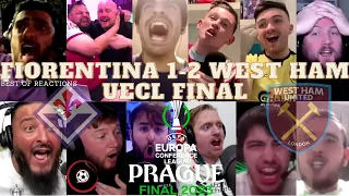 UECL FINAL Fiorentina vs West Ham - Best Compilation Fans Reactions